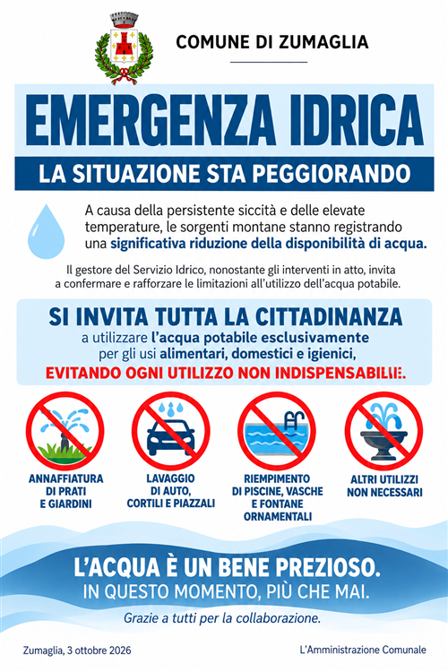 Emergenza Idrica