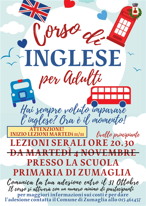 Corso di Inglese per Adulti