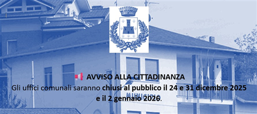 Chiusura uffici Comunali