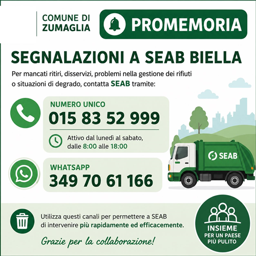Segnalazioni Seab